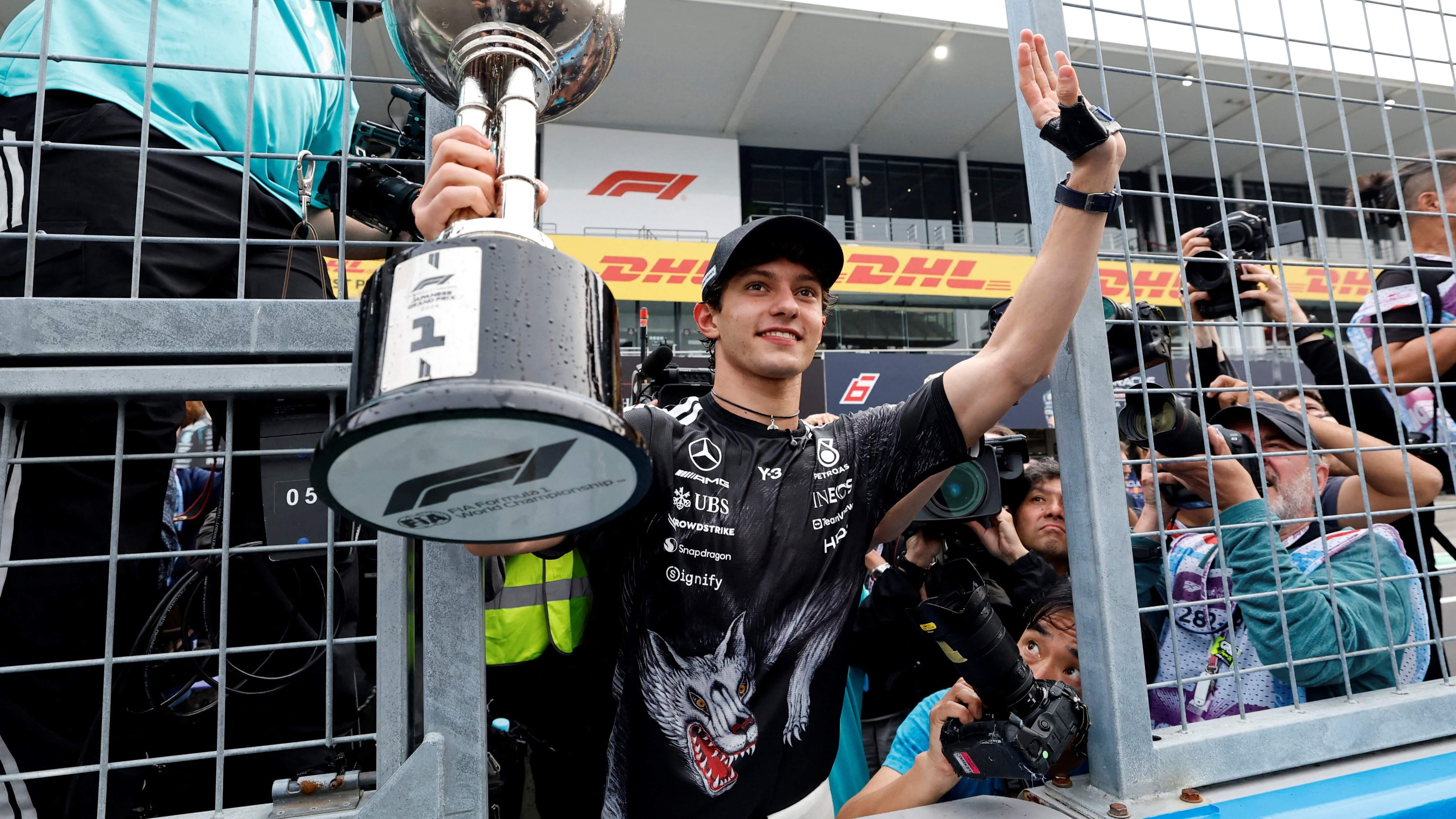F1 World Drivers' Championship Odds: Antonelli Shortens to +110 After Second Win of Season
