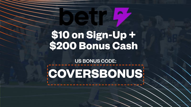 Betr Picks Promo 'COVERSBONUS' - Dallas vs Chicago $10 on Sign-Up + $200 Bonus Cash