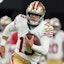 San Francisco 49ers quarterback Brock Purdy in NFL action.