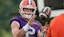 Clemson quarterback Cade Klubnik (2) during Clemson football 2025 practice.