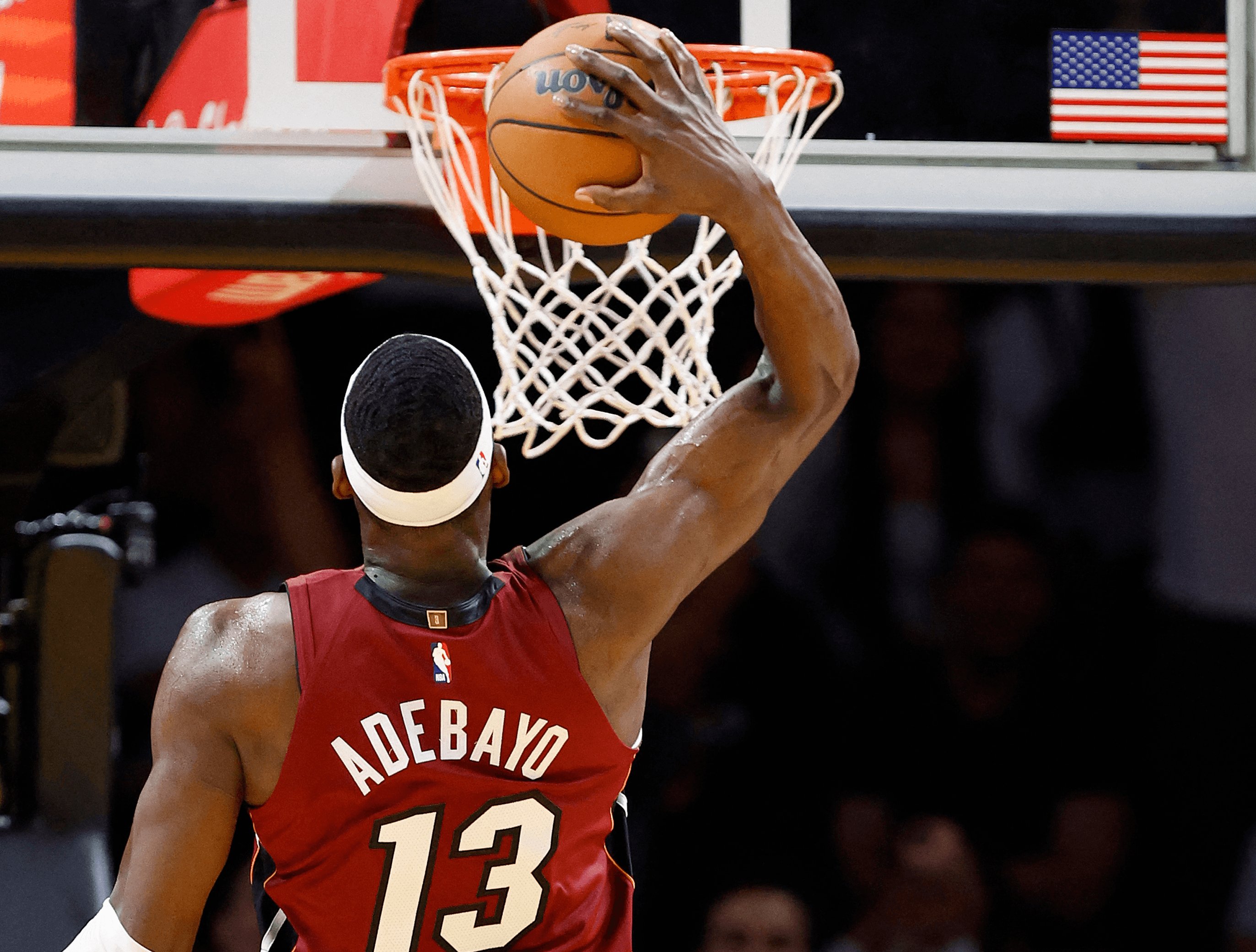 Bam Adebayo of the Miami Heat NBA