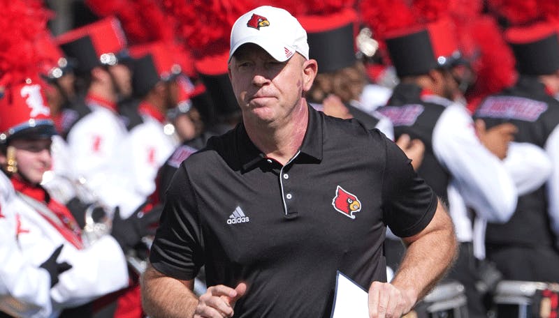 Jeff Brohm Louisville Cardinals ACC college football