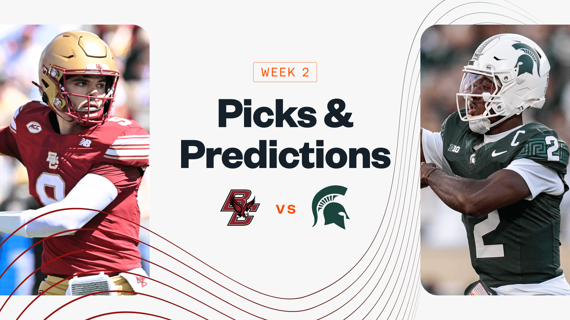Boston College vs Michigan State Prediction, Picks & Odds for Tonight — College Football Week 2