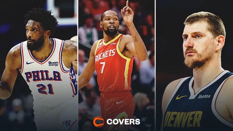 Joel Embiid, Kevin Durant, and Nikola Jokic headline Saturday's action. 