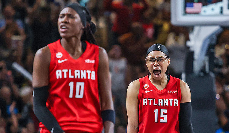 Rhyne Howard Allisha Gray Atlanta Dream WNBA