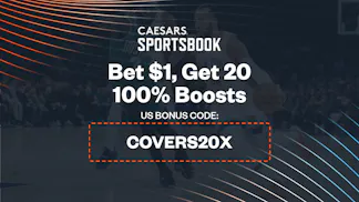 How To Bet - Caesars Sportsbook Promo Code 'COVERS20X': Bet $1, Get 20 100% Boosts On Celtics vs Knicks