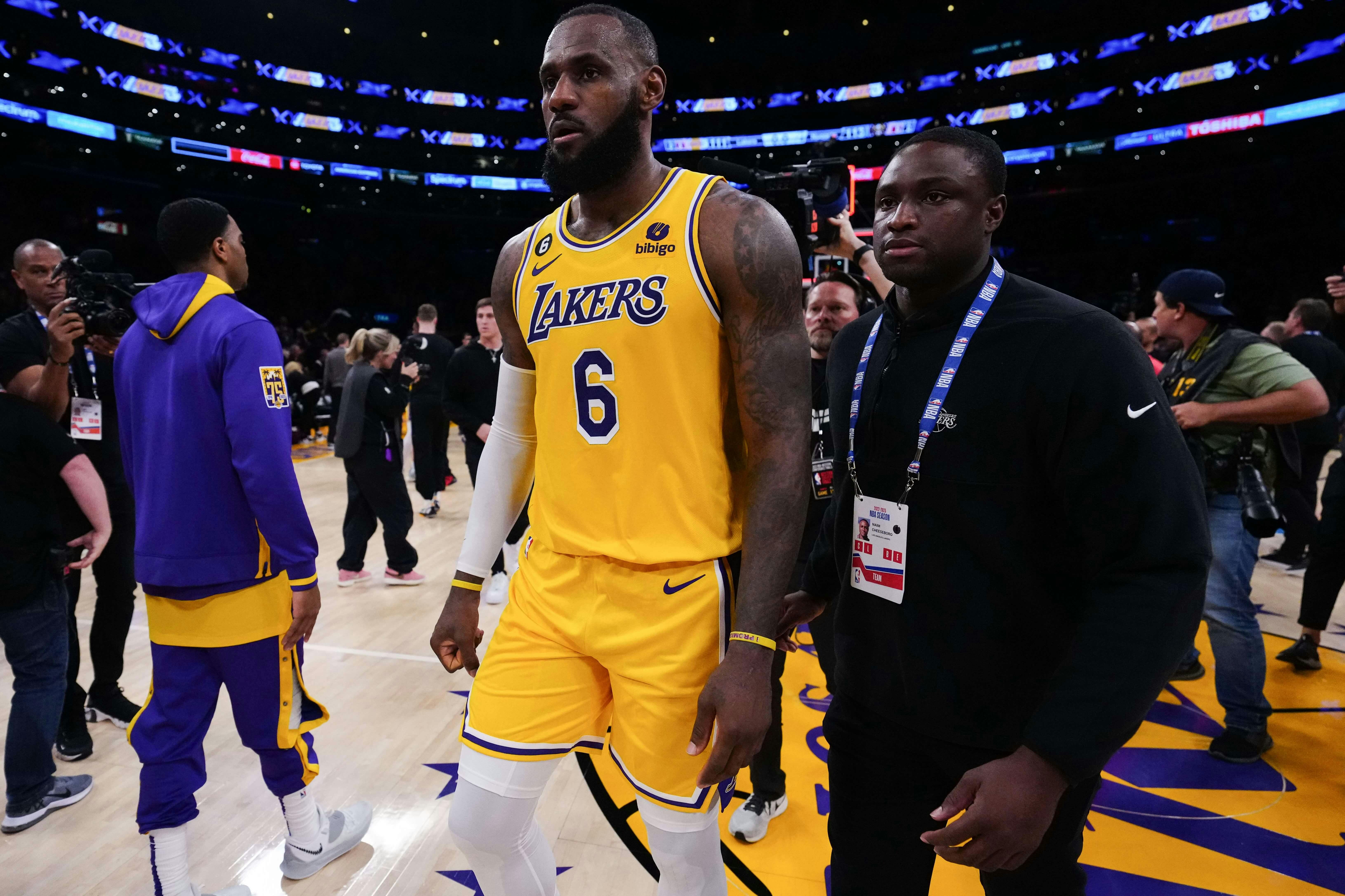 LeBron James NBA Los Angeles Lakers