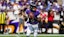 Baltimore Ravens quarterback Lamar Jackson (8) looks to pass.