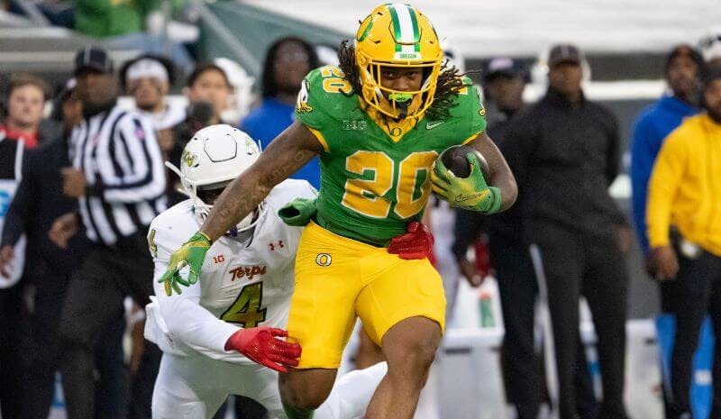 Jordan James Oregon Ducks NCAAF