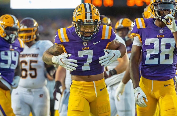 Derek Stingley Jr. LSU Tigers college football