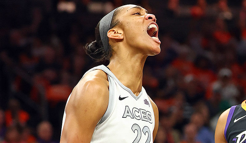 A'ja Wilson Las Vegas Aces WNBA