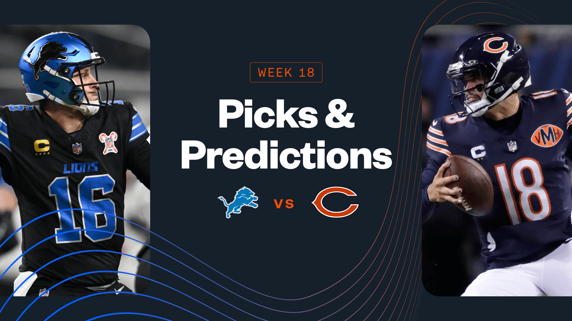 How To Bet - Lions vs Bears Prediction, Picks & Best Bet for Today's NFL Week 18 Game