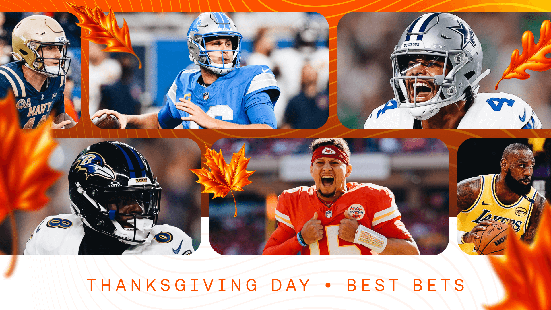 Thanksgiving Best Bets & Black Friday Predictions - Expert Picks for NFL, CFB, NBA & More