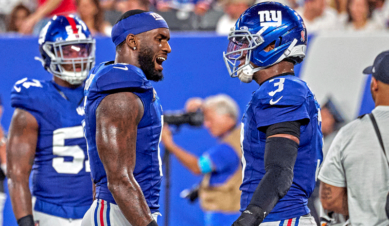NFL Week 2 Odds and Lines: Giants Getting 6.5 Points From Rams on MNF