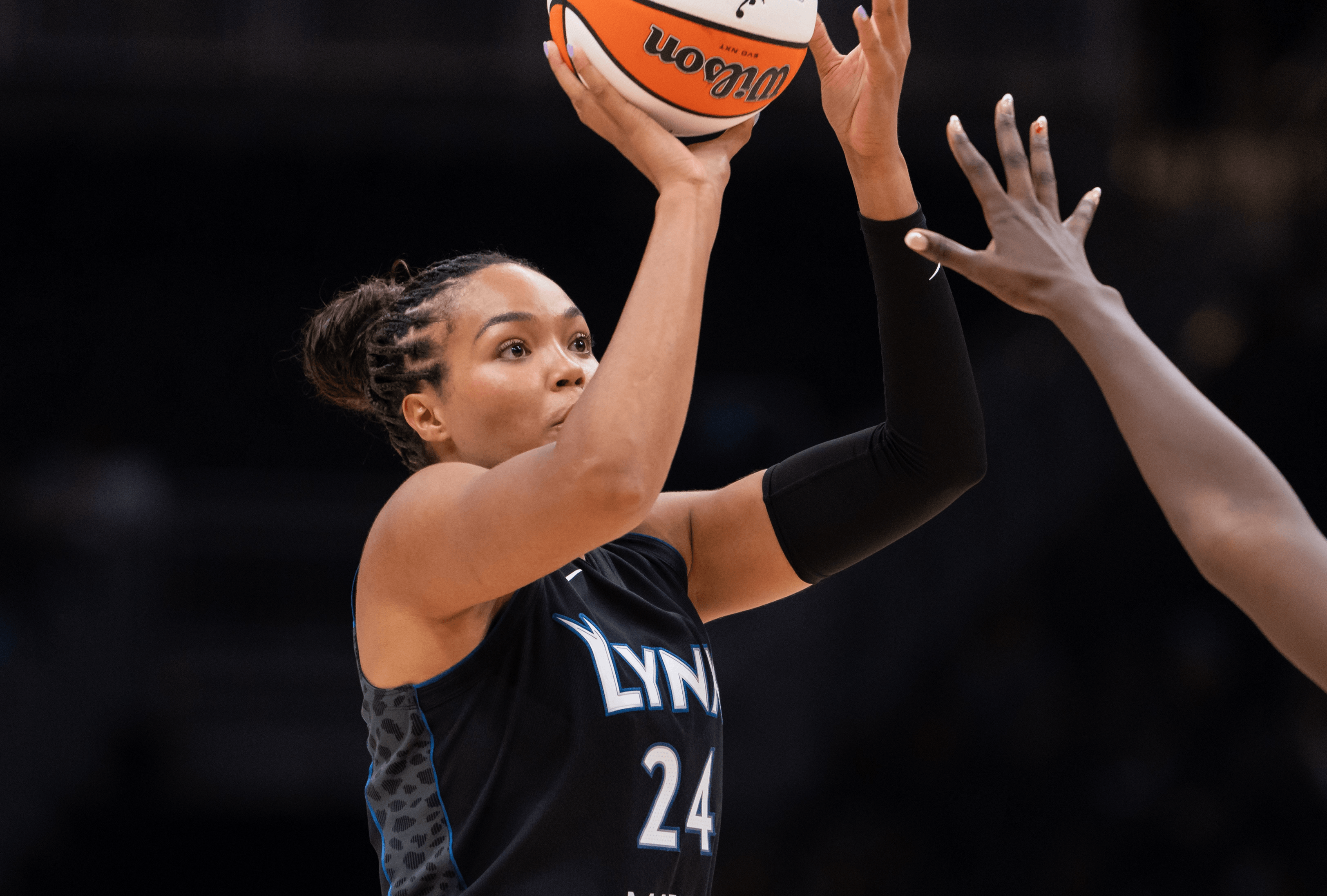 Napheesa Collier of the Minnesota Lynx WNBA