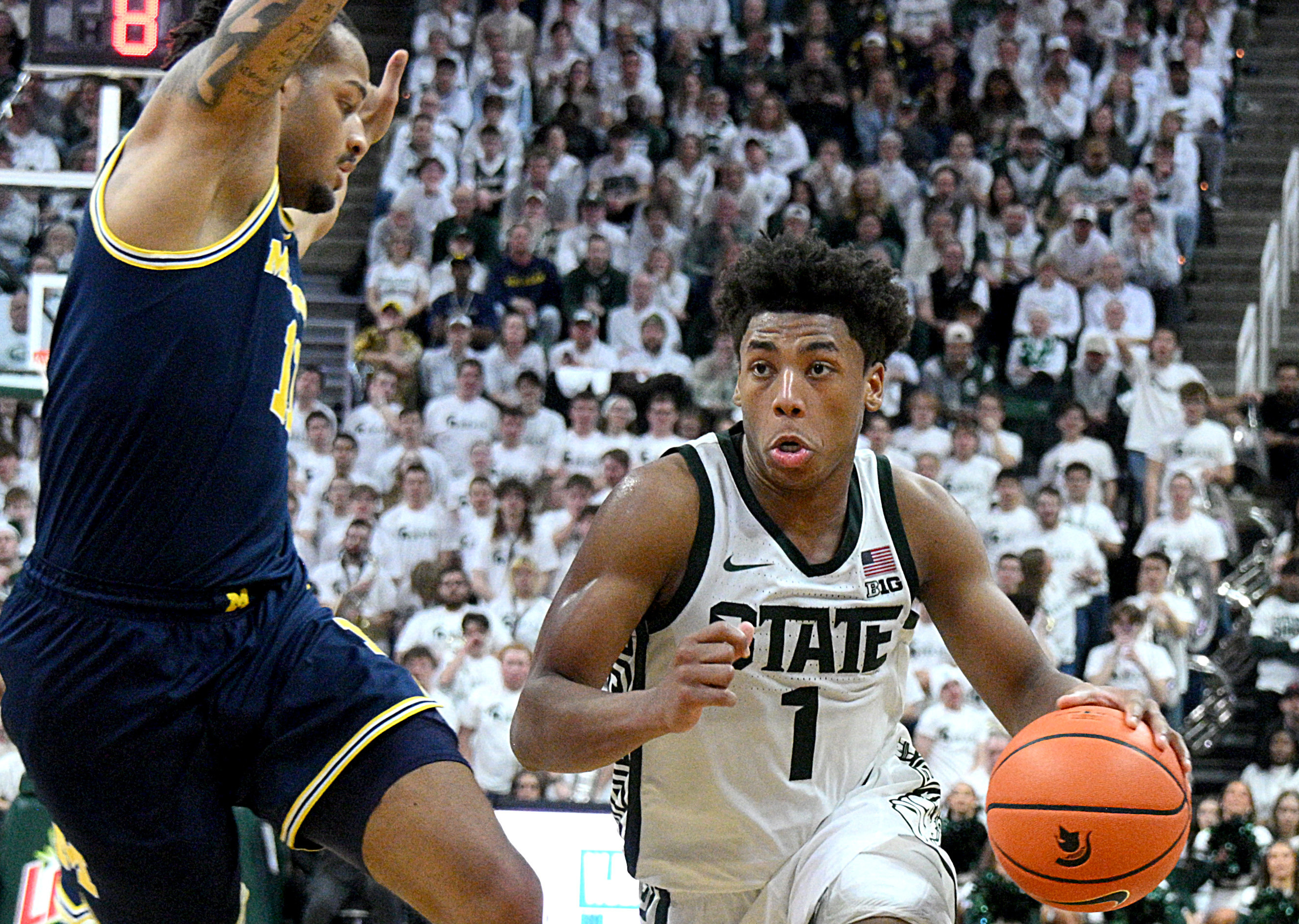 Jeremy Fears Michigan State Spartans CBB