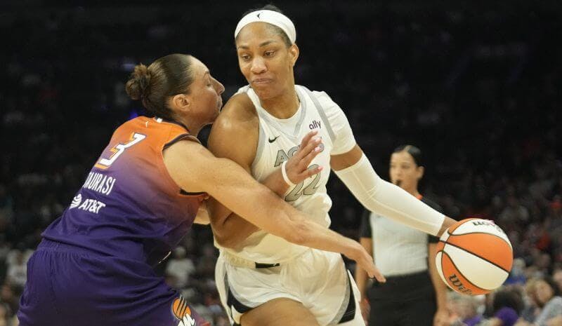 A’ja Wilson Las Vegas Aces WNBA