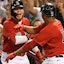 Alex Verdugo Rafael Devers Boston Red Sox MLB