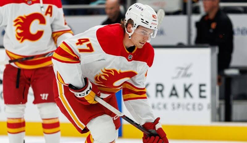 Connor Zary Calgary Flames NHL