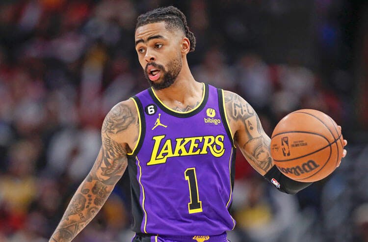 D'Angelo Russell Los Angeles Lakers NBA