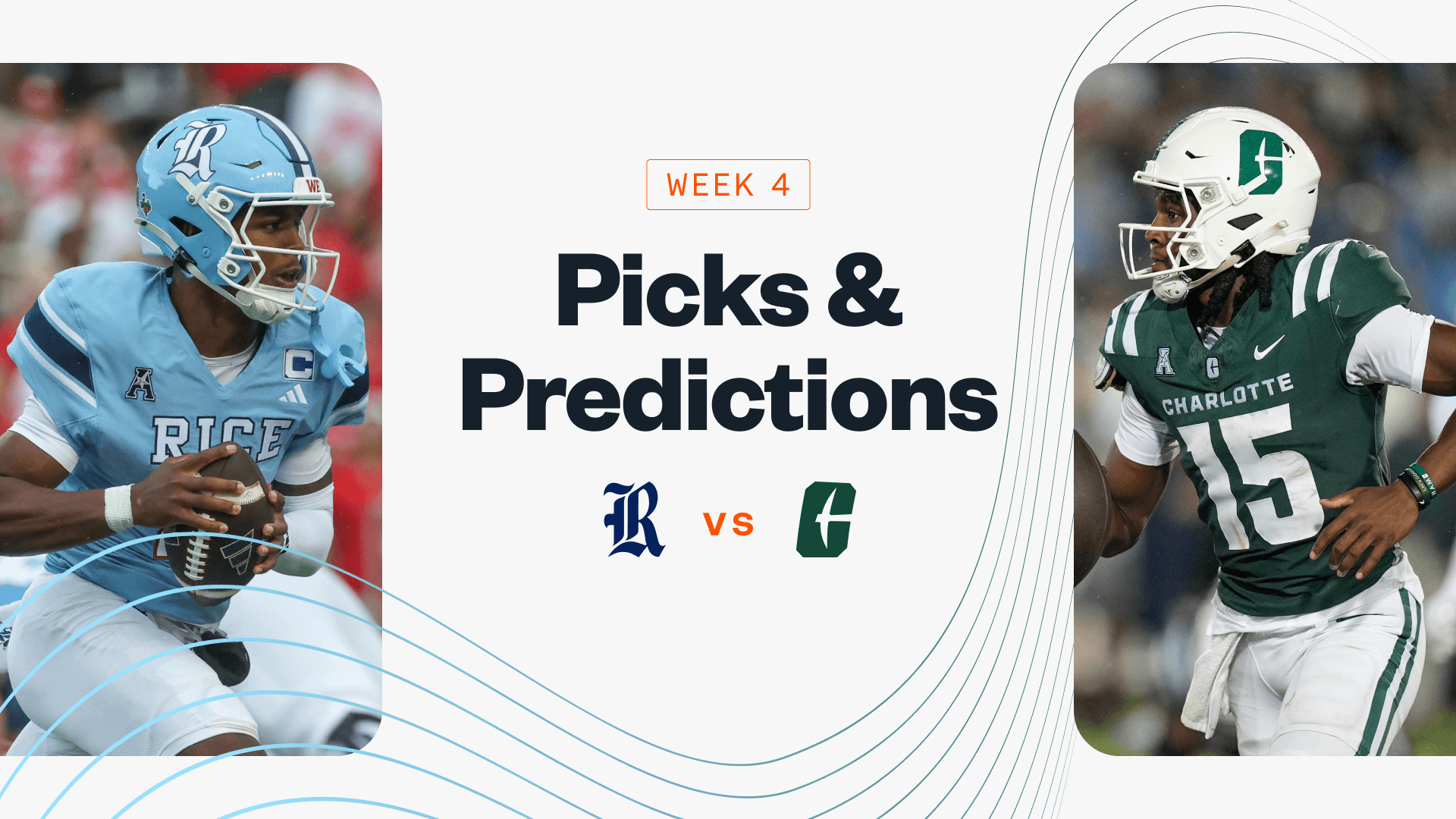 Rice vs Charlotte Prediction, Picks & Odds for Tonight — College Football Week 4