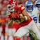 Kansas City Chiefs tight end Travis Kelce (87) makes a catch.