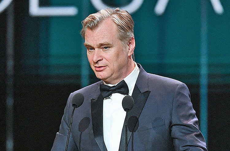 Academy Award-nominated director Christopher Nolan.