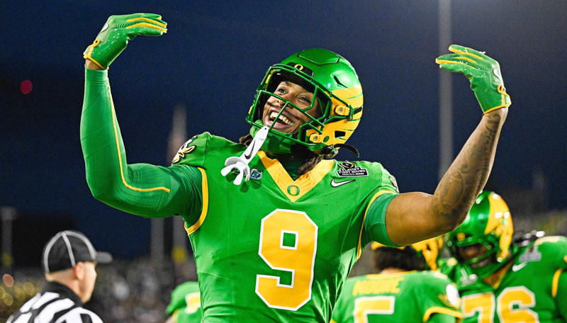 Jamari Johnson Oregon Ducks Big Ten college football