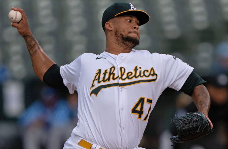 Frankie Montas Oakland A's MLB