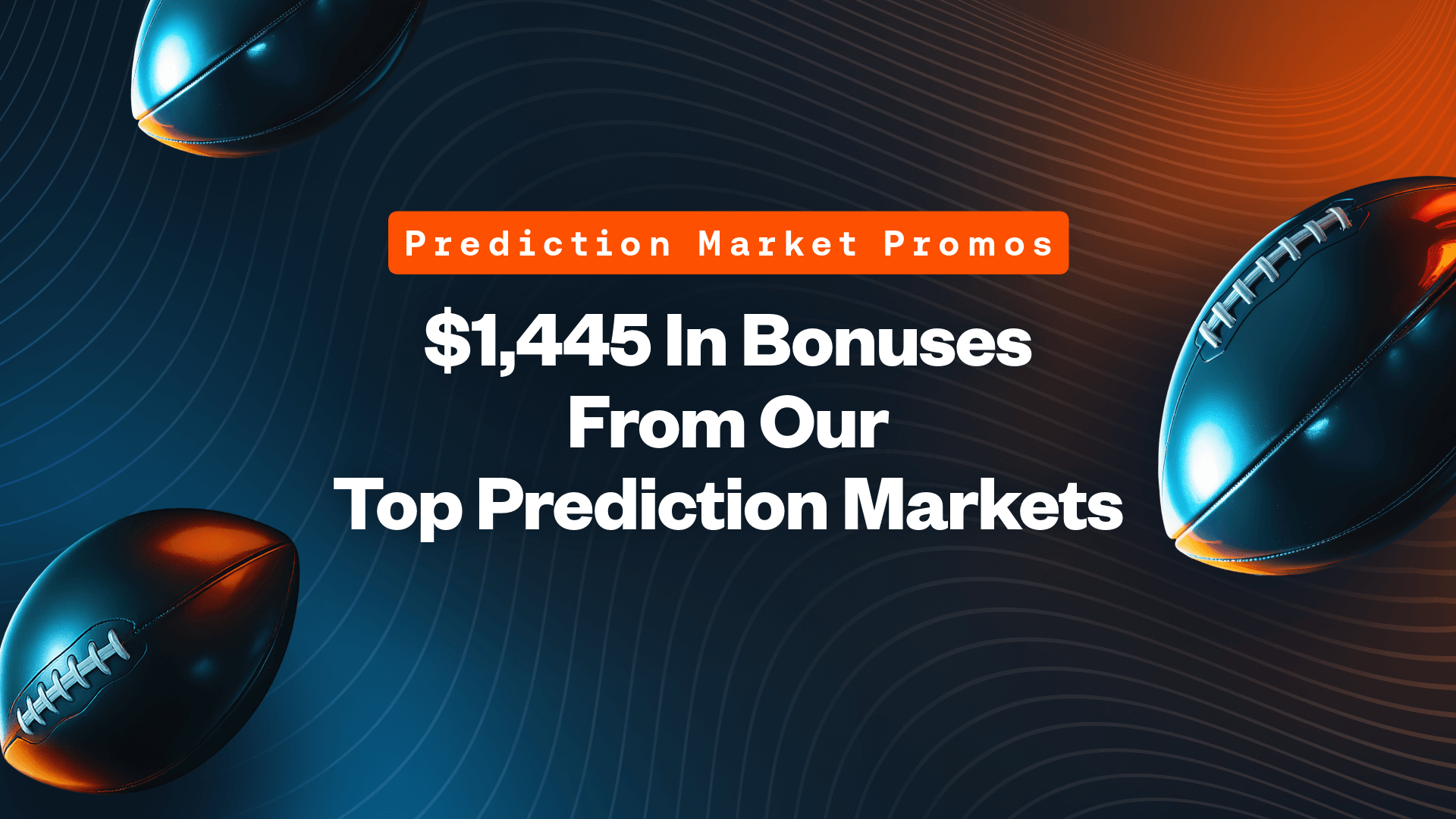 Claim prediction market welcome bonuses by signing up today!
