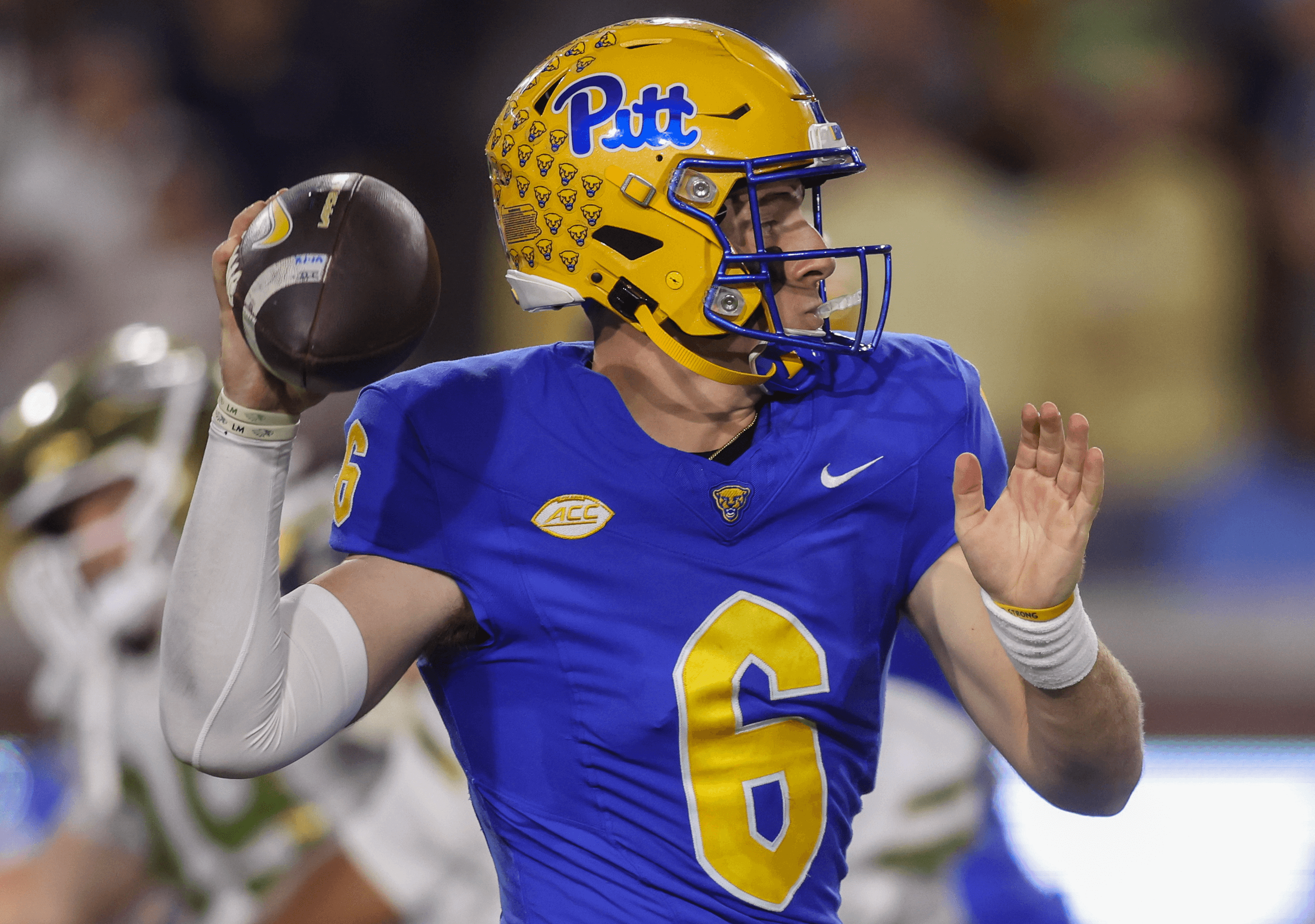 Mason Heintschel of the Pitt Panthers