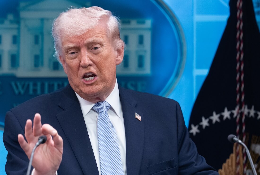 US President Donald Trump - Aaron Schwartz / Pool/Sipa USA