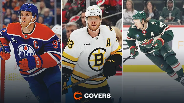 Connor McDavid Edmonton Oilers David Pastrnak Boston Bruins Kirill Kaprizov Minnesota Wild NHL