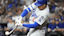 Los Angeles Dodgers Shohei Ohtani (17) crushes the ball.