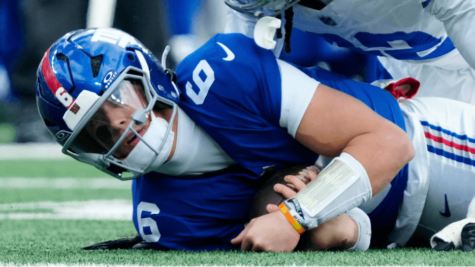 New York Giants quarterback Jaxson Dart NFL.