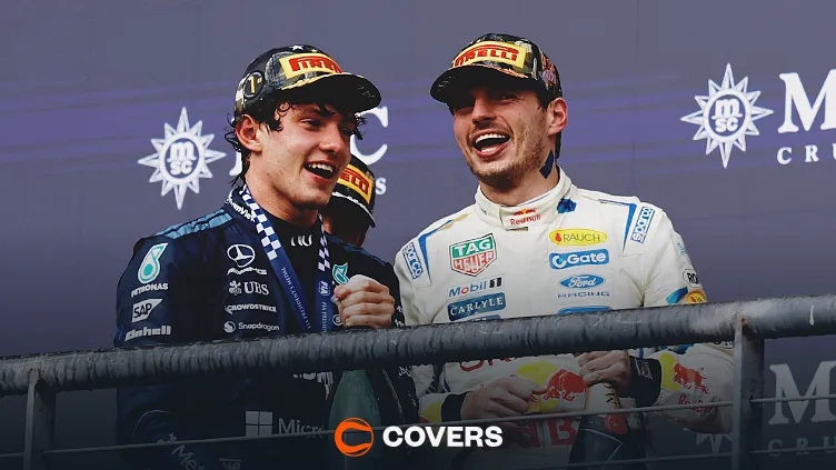Kimi Antonelli Mercedes Max Verstappen Red Bull