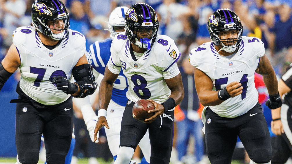 Baltimore Ravens quarterback Lamar Jackson NFL.