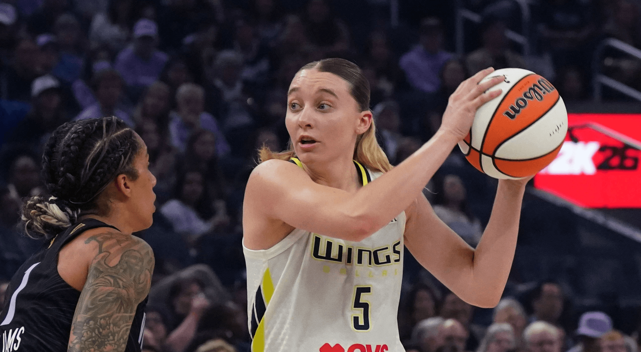 Paige Bueckers of the Dallas Wings WNBA