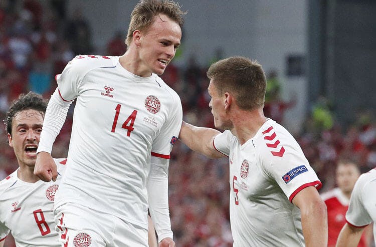 Mikkel Damsgaard Denmark national team soccer Euro 2020