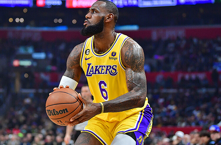 Los Angeles Lakers LeBron James NBA