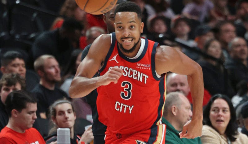 CJ McCollum New Orleans Pelicans NBA