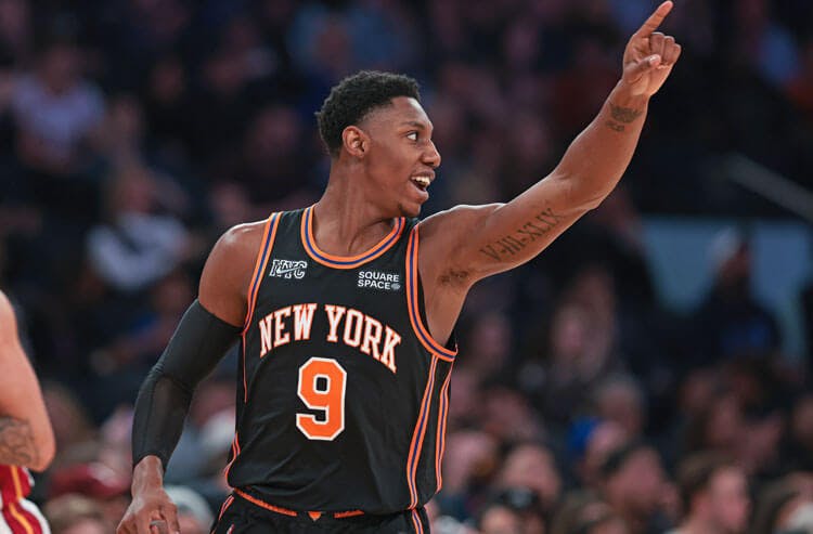 RJ Barrett New York Knicks NBA