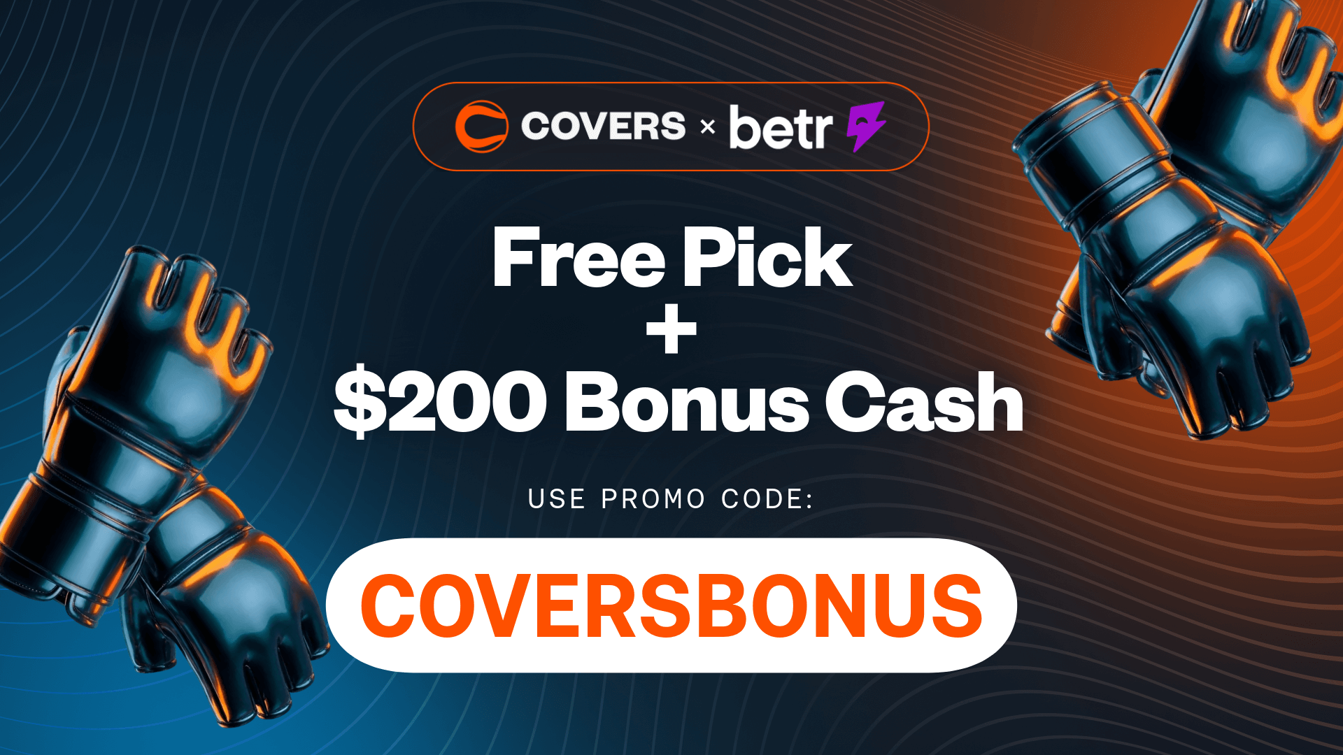 Use Betr Picks promo code "COVERSBONUS" to get a Free Pick + $200 Bonus Cash