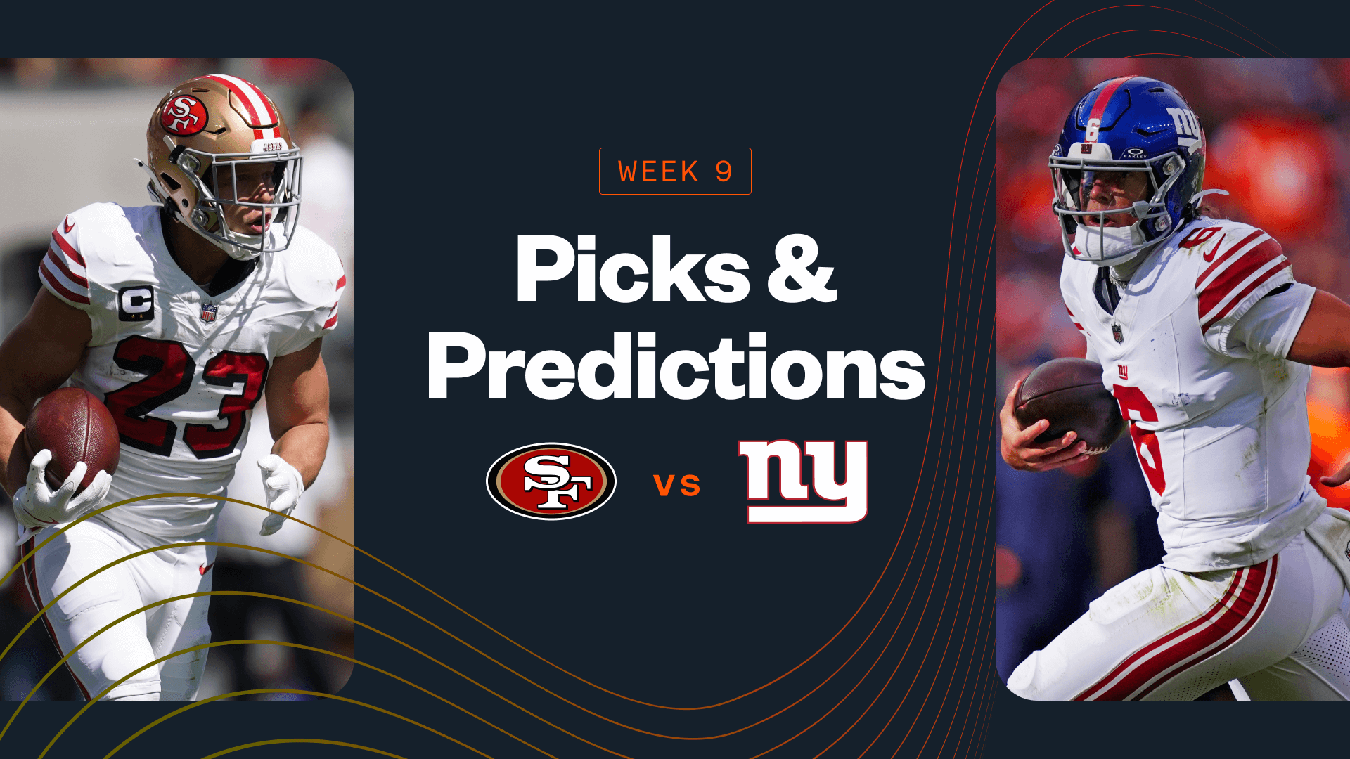 49ers vs Giants Predictions, Picks & Best Bets for Today's NFL Week 9 Game