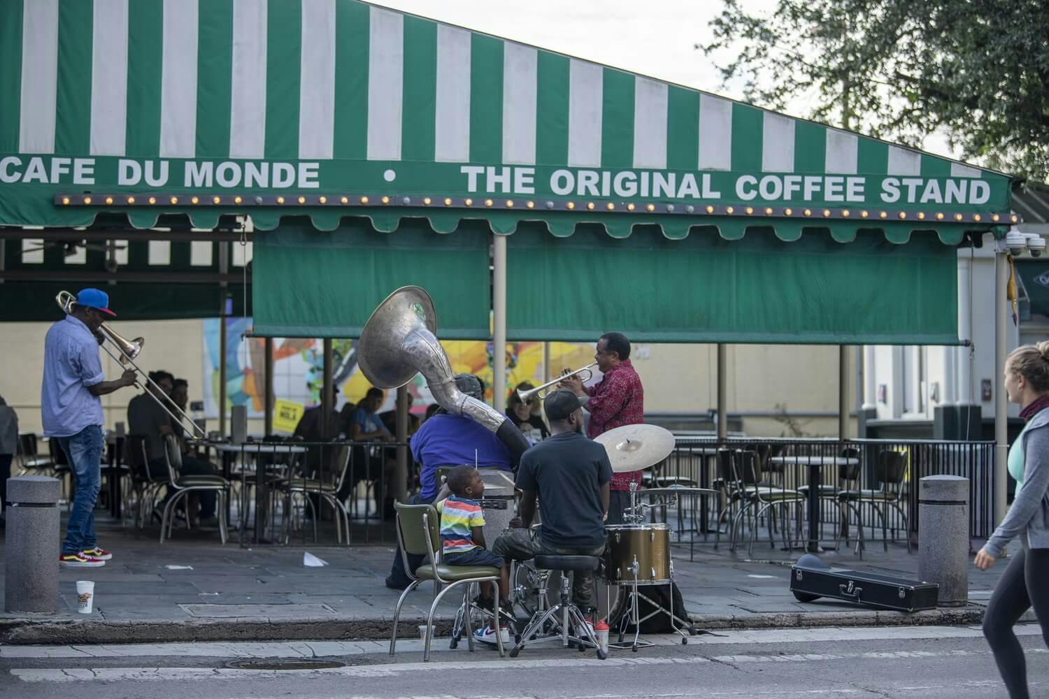 Cafe du Monde in New Orleans