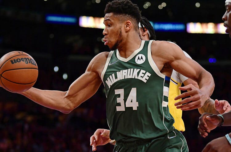 Giannis Antetokounmpo Milwaukee Bucks NBA props