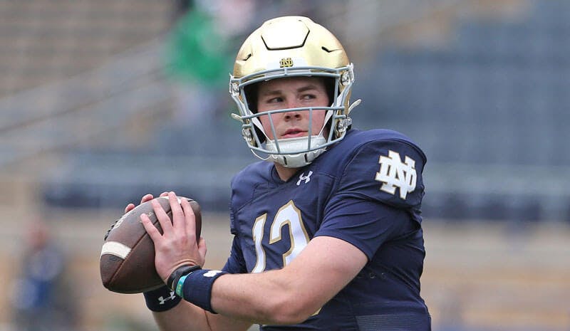 Riley Leonard NCAAF Notre Dame