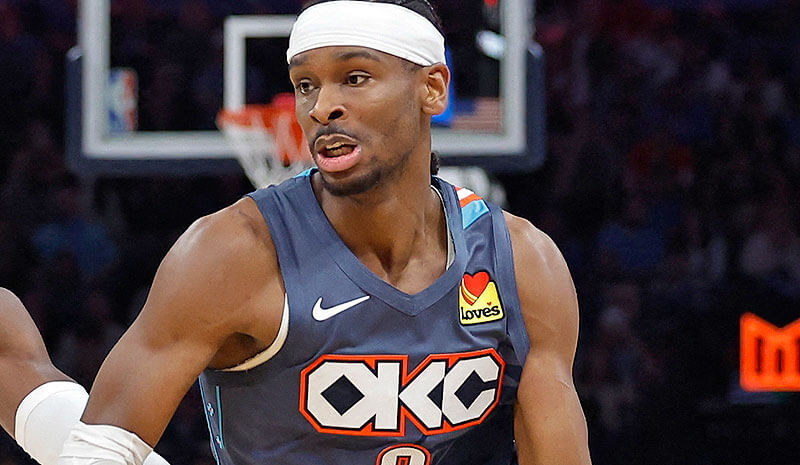 Shai Gilgeous-Alexander Oklahoma City Thunder NBA