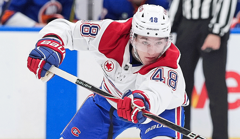 Lane Hutson Montreal Canadiens NHL