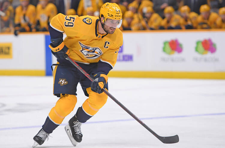 Roman Josi Nashville Predators 2020 Winter Classic Second Period